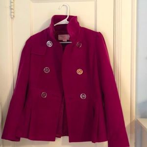 Magenta overcoat